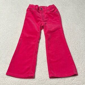 GAP Kids Pink Corduroy Flared Jeans